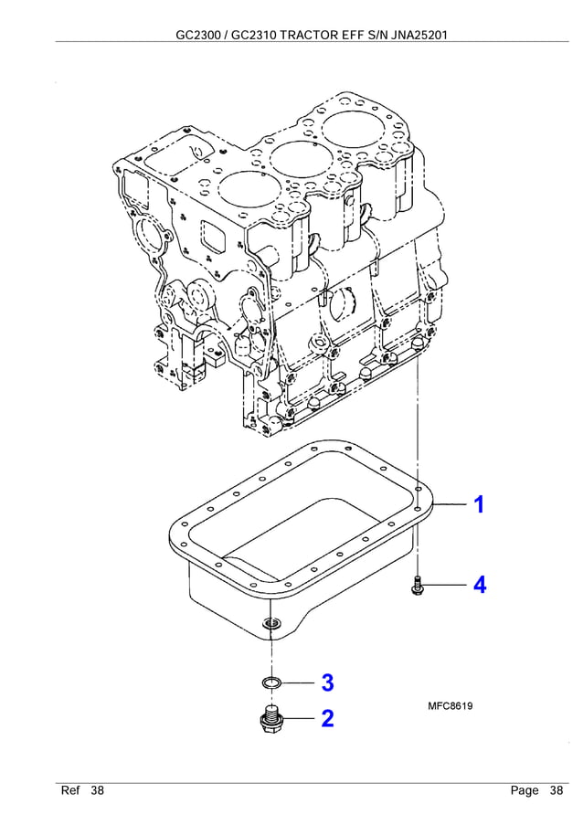 Hydraulic Filter Replacement For Massey Ferguson GC Series Tractors – Fits GC2300, GC2310, GC2400, GC2410, GC2600