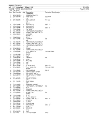 28+ Massey Ferguson 1533 Parts Diagram