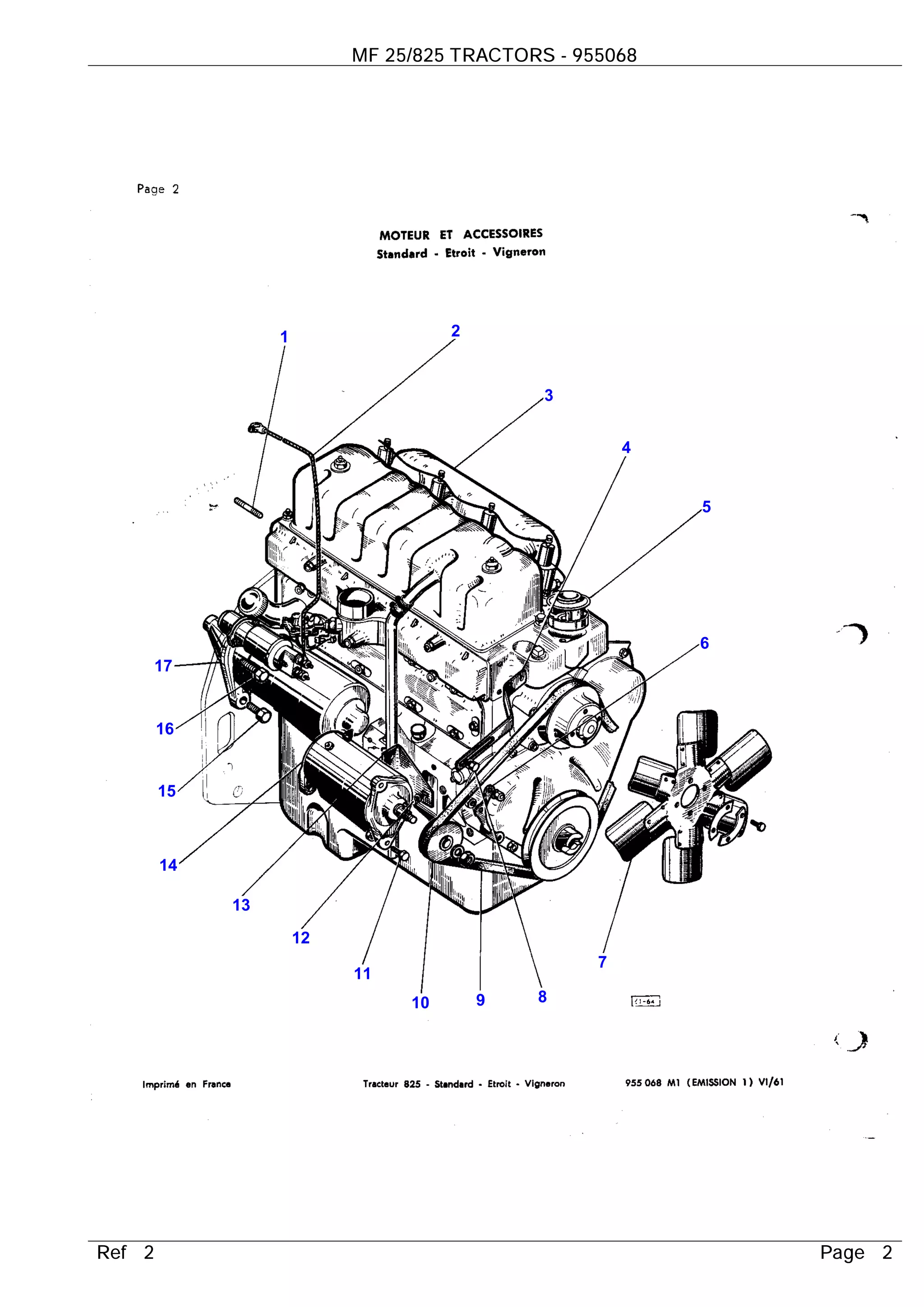 Original Massey Ferguson Reparaturanleitung Getriebe Lenkung Traktor MF