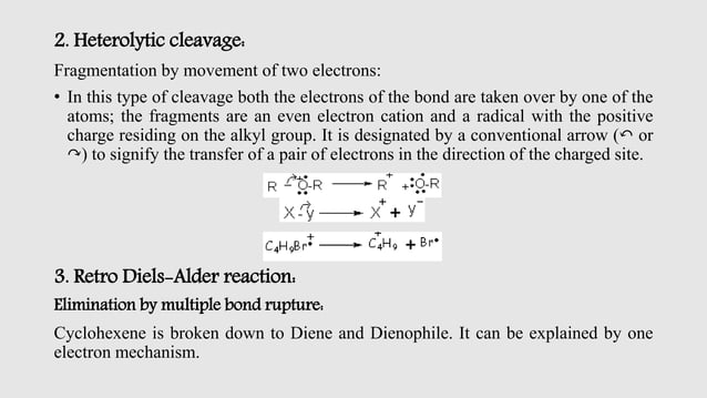 Mass fragmentation & rules | PPTX | Chemistry | Science