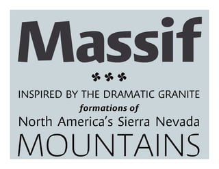 Massif by Steve Matteson