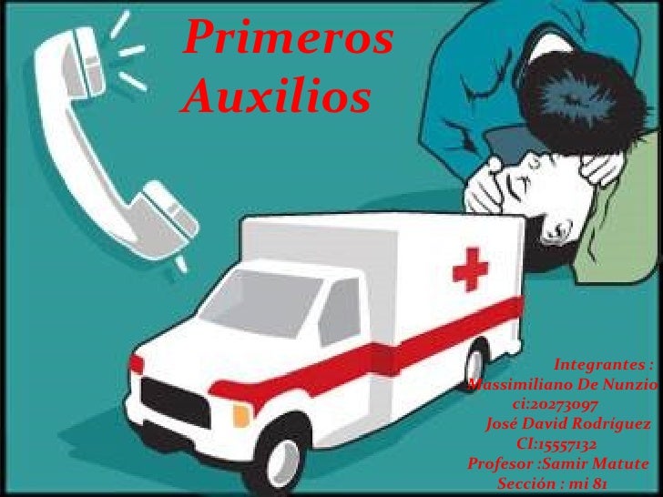 Primeros auxilios