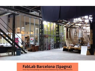 FabLab Barcelona (Spagna)

Fonte: http://www.dyvikdesign.com/site/research/fablab/arriving-at-fablab-barcelona.html

 