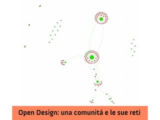 Open Design: una comunitá e le sue reti
 