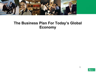 The Business Plan For Today’s Global Economy 