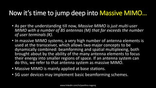Massive information on Massive MIMO | PPTX