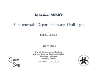 Massive mimo | PDF