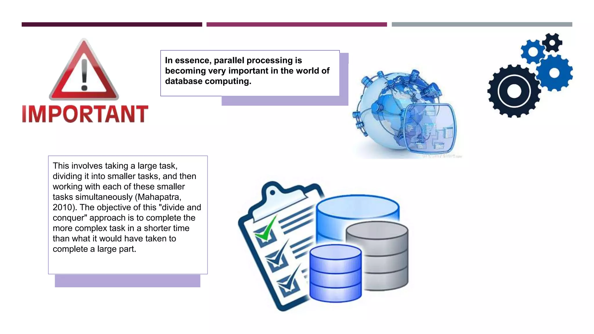 Massive parallel processing database systems mpp | PPT