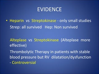 Pulmonary embolism treatment guidelines picture
