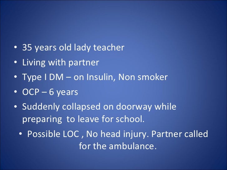 Pulmonary embolism case study nursing picture
