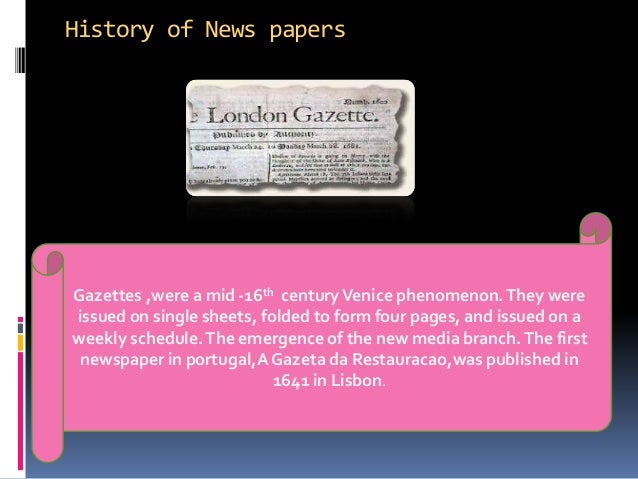 the first form of mass media was the