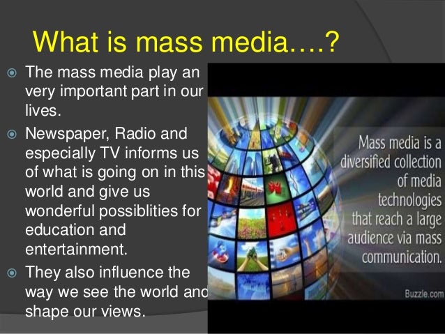 what is the importance of mass media essay