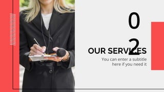 OUR SERVICES
0
2
You can enter a subtitle
here if you need it
 