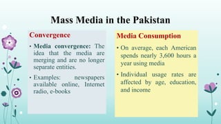 Mass media as institution