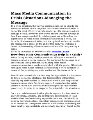 Mass Media Communication in Crisis Situations[1].pdf