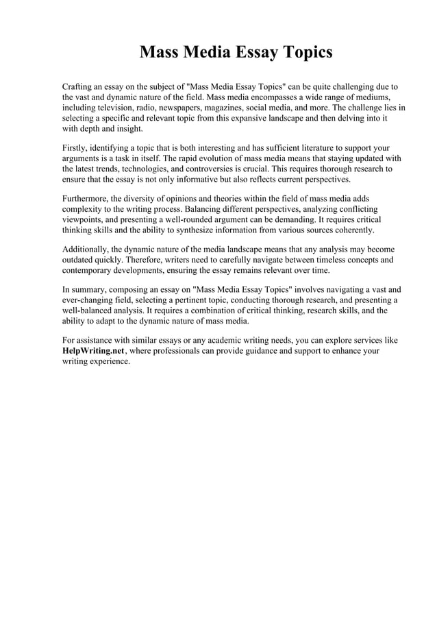 mass-media-essay-topics-pdf