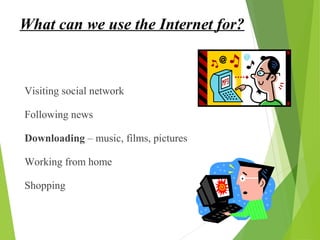 Using Teh Interent Mass media internet | PPT
