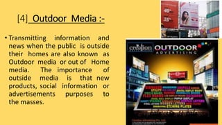 Outside Media Examples Mass media ppt | PPTX