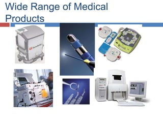 Wide Range of Medical
Products
 