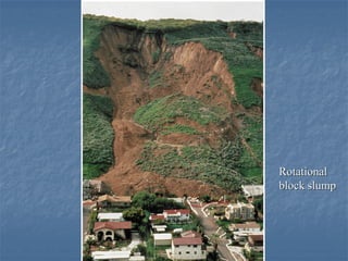 Rotational
block slump
 