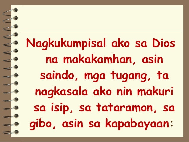 Mass Guide in Bicol Dialect