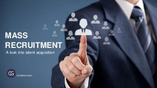 MASS
RECRUITMENT
A look into talent acquisition
CodeGround.in
 