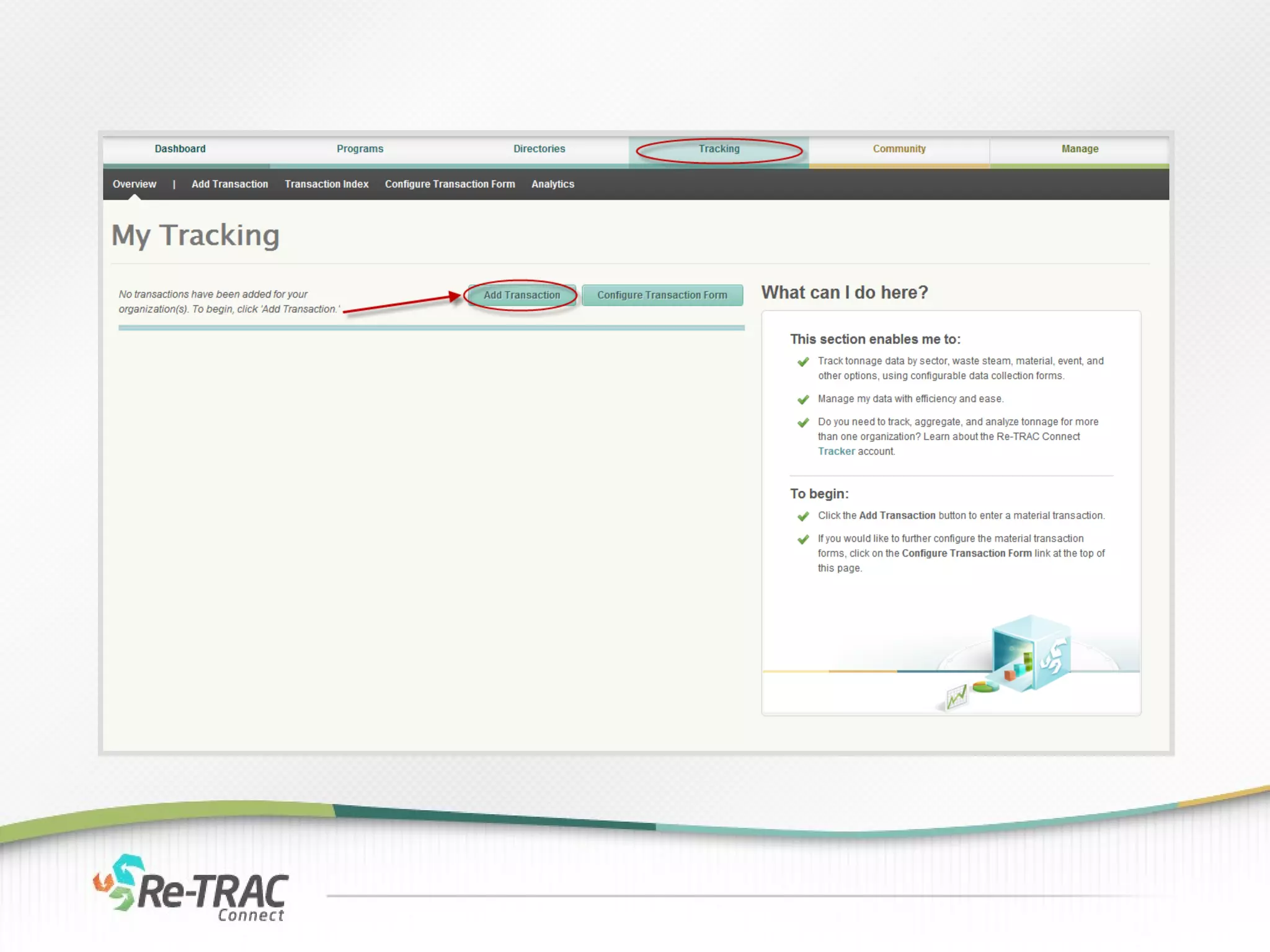 Welcome to Re-Trac Connect!