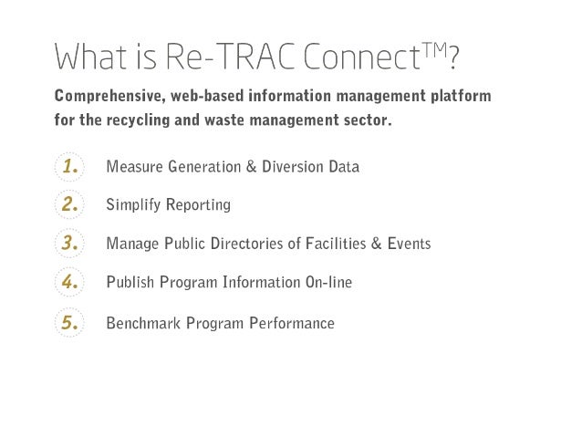 Welcome to Re-Trac Connect! Welcome to Re-Trac Connect!