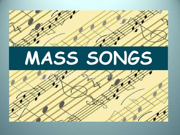 Mass songs by miss gloria diuco