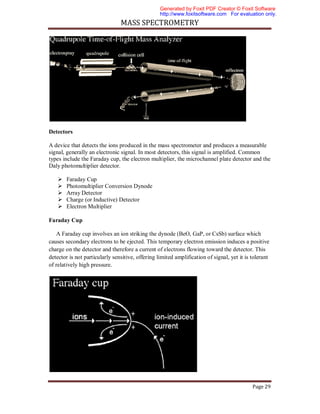 Mass spectrometry | PDF
