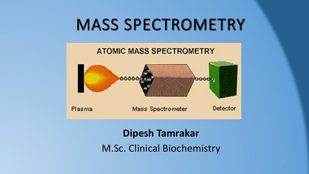 Mass spectrometry