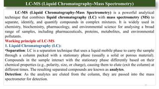 Mass Spectrometry: Working Principle and its types.pptx