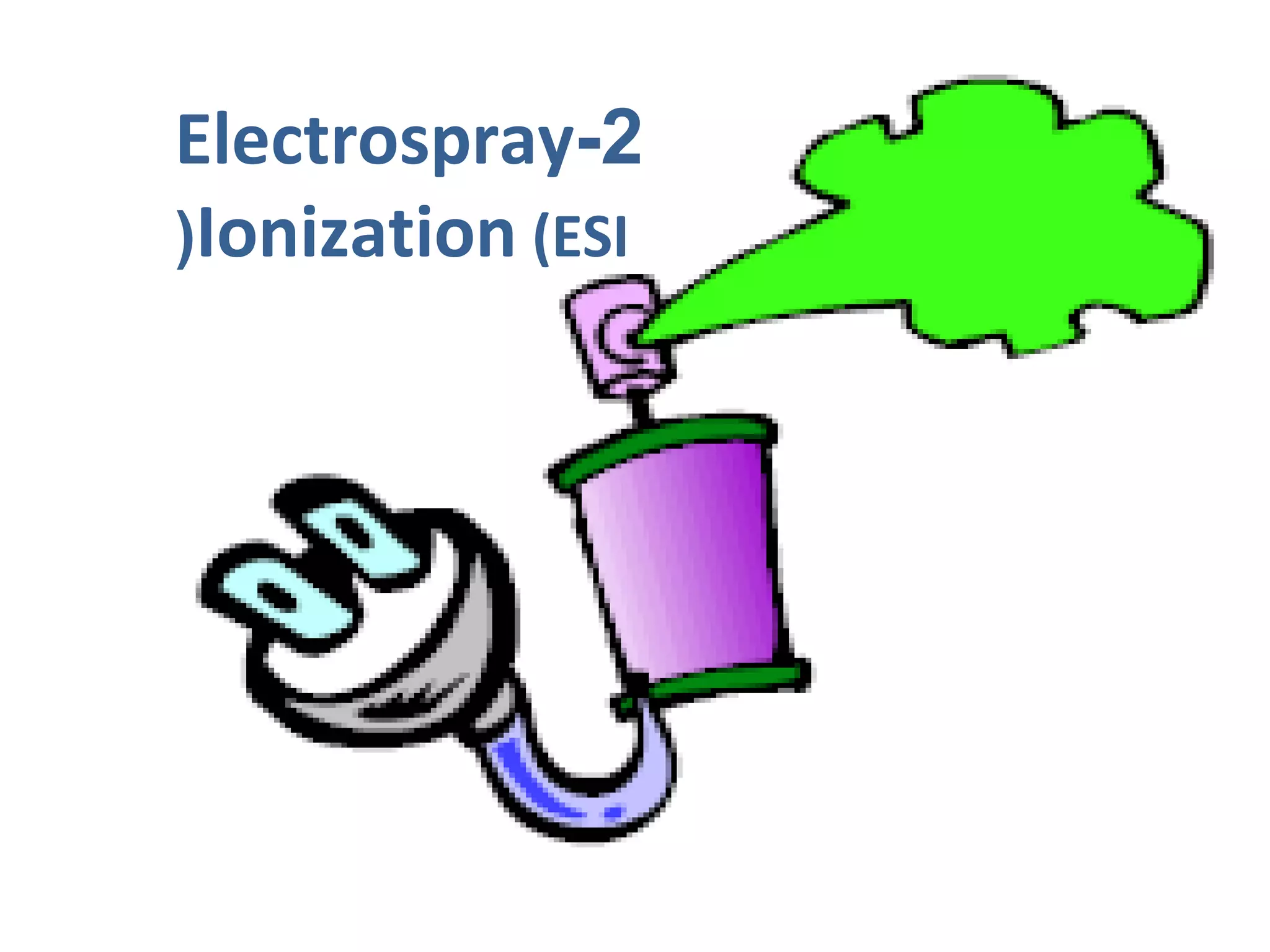 Electrospray-2
(Ionization (ESI

 