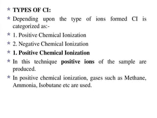 Mass spectroscopy