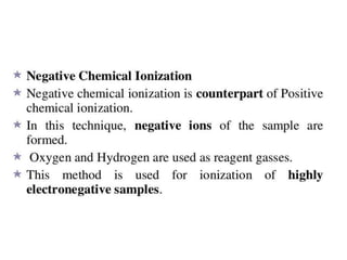 Mass spectroscopy