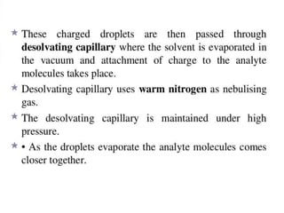Mass spectroscopy