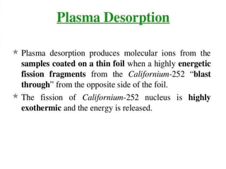 Mass spectroscopy