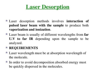 Mass spectroscopy