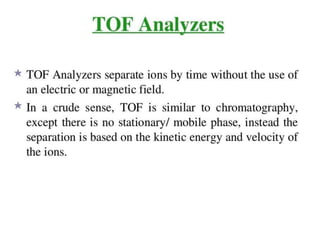 Mass spectroscopy