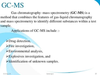 Mass spectroscopy