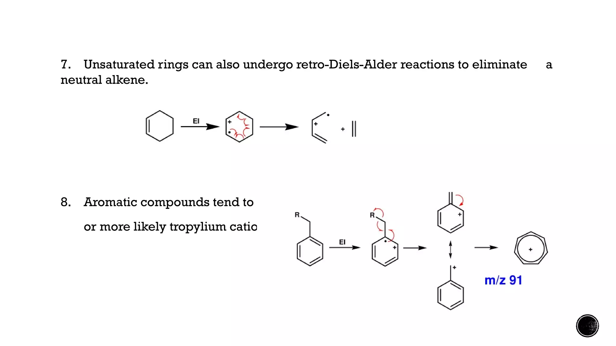 Mass spectroscopy and fragmentation rule | PPT
