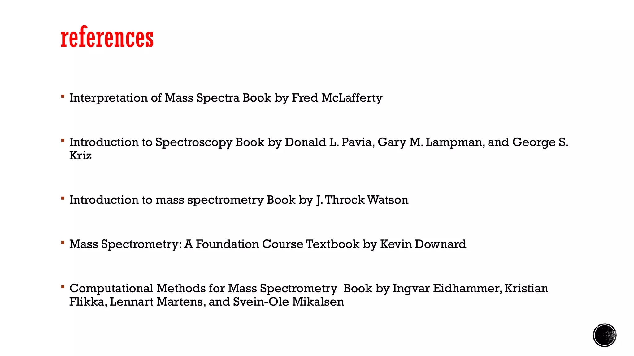 Mass spectroscopy and fragmentation rule | PPT