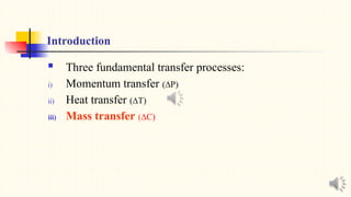 Mass transfer of chemical engineering.ppt