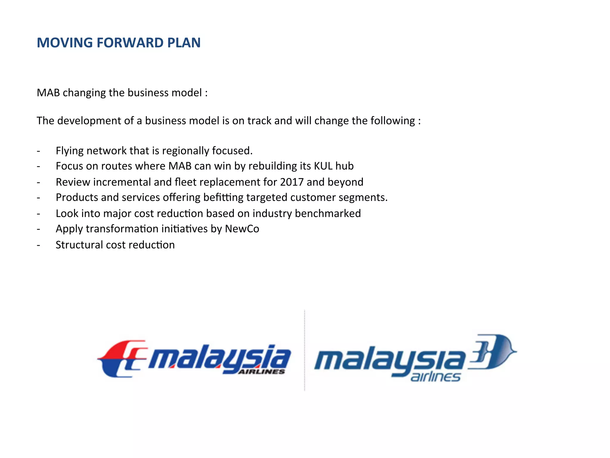 Malaysia Airlines Strategic Management (Case Study) | PDF