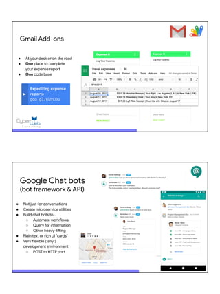 Automating Google Workspace (GWS) & more with Apps Script | PDF