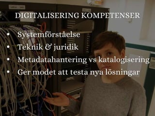 Måste alla vara it specialister