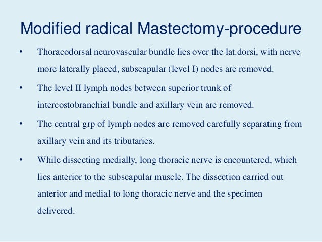 Mastectomy