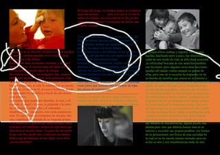 El riesgo del juego, es siempre poner en evidencia
                                                         aspectos íntimos………pero creo que a el esto le
                                                         tenía sin cuidado, era conciente de su fin ¿le faci-
                                                         litaría esto el camino? La escucha me lleva a una
                                                         palabra, entrega.
                                                         ..................................................................................

                                                          Este recorrido reconoce una lectura como la del
                                                         mapa del tesoro, muchas pistas, y siempre pasos
                                                         hacia delante, aunque eso implique rascar en el
                                                         pasado, los pasos son hacia delante.
Gran parte de su obra fue creada in situ, en pasillos    Las producciones y los trabajos en las sesiones de                                   la psique aflora ,trabaja y registra, moldea mis
de metros, carteles paredes, en el corazón de la         prácticas, me gustaría los, son espacios íntimos                                     huellas ,huellando poco a poco, las obsesiones ridí-
estruendosa vida urbana.                                 perro deben estar presentes aquí.                                                    culas de este modo de vida ,la dificultad sostenida
Pero su arte tenía un alcance inmenso y se mani-         Escueta será mi descripción, intento respetar la                                     ,la infelicidad buscada de mis amarillos también
festó con éxito en museos salas privadas centros         persona, lo que me han enseñado como profesores                                      son lecciones ,pero algunas veces estas lecciones
comerciales sin perder ápice de energía.                 activos, los sujetos que participan de esta ventura                                  quedan allí dando vueltas aunque no piense en
De carácter solitario, sus imágenes eran compren-        del arte terapia no creo que les agradara que mos-                                   ellas, pero esto de la escucha ha disparado en mi
sibles para amplios sectores de la población, esta       trara sus procesos.                                                                  un bomba de semillas que crecen en mi interior y
facilidad de lectura se basa en símbolos reconoci-       Pero nuevamente recuerdo el acto de malentender                                      desbordan al sujeto que soy, que construyo cada día
bles de religiones, la vida la enfermedad, la muerte,    como pinza que sostiene este tendedero de ropa,                                      ,desde mi sujeto exiliado y el yo humanitario que
la alegría, el miedo la fe, el sexo y la fuerza, donde   dos pinzas de malentender.                                                           no sabe donde esconderse, entiendo que la existen-
el espectador los identifica a través de una asocia-     ..............................................................................       cia esta relacionada a la sociedad que no alimenta y
ción intuitiva.                                          Exilio, y creación van de la mano, observan el                                       los sufrimientos y dichas también. entonces veo la
Las simbologías populares abundan, la cruz, o el         mundo con gafas selectivas elegimos y desecha-                                       fragilidad del ser que depende de la buena cordura
corazón, el ángel y el sexo, la pirámide y la estre-     mos, transferimos a él lo que nuestro ser elabora .                                  de la sociedad que le acuna para crecer .Que peli-
lla, el átomo la jeringuilla y el ordenador……….                                                                                               gro ,pero sigue mi yo que cuestiona al cual le debo
simplificación y repetición, mas tarde populariza-                                                                                            no creer en dioses falsos ,desde el ombligo me grita
ción. El supo llenar sus imágenes de energías físi-                                                                                           ,mientras escucho los delirios deL arte terapeuta
cas y espirituales, extraída de un lenguaje propio                                                                                            que tengo delante, escucho su mundo de exilio y
a los males de su generación, transformando estos                                                                                             sus intentos de transferencias, alguna puerta esta
mensajes con símbolos e iconos de esperanza que                                                                                               abierta pero creo que debería buscar mas en su
abarcaron al mundo entero. Su grito fue tan poten-                                                                                            interior y escuchar sus propias palabras ,los limites
te que aun hoy puedo leer y escuchar sus deseos,                                                                                              de su pensamiento son frutos de esta sociedad en
deseos que permaneces en sus obras, en su mito,                                                                                               la cual yo no he nacido intento entender pero mi
¿en sus síntomas?                                                                                                                             exilio es otro y mis transferencias están en otro
   52
 