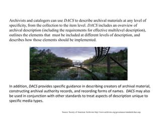 USMARC Format for Archival and Manuscripts Control (USMARC AMC)