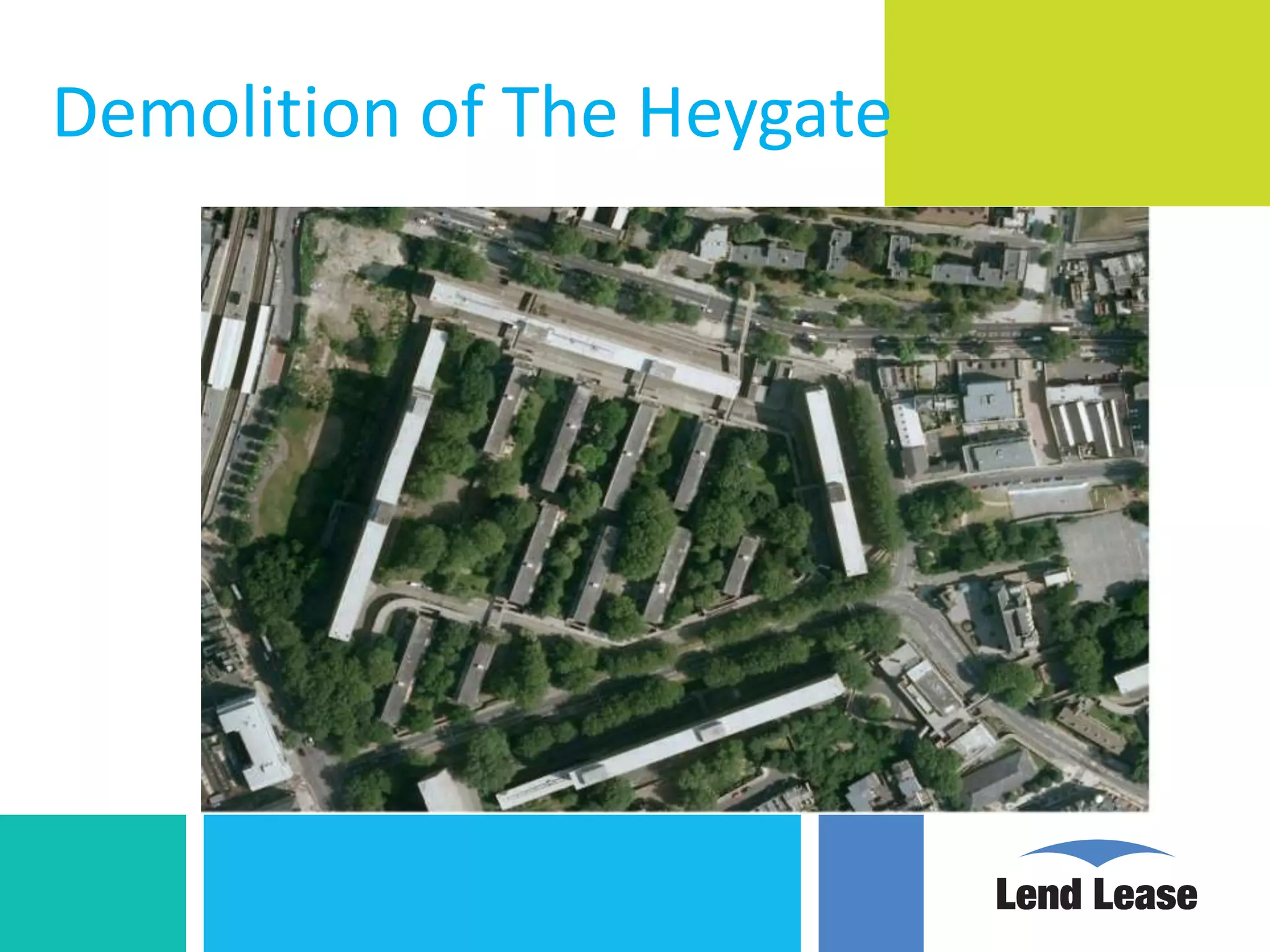 Demolition of The Heygate

 